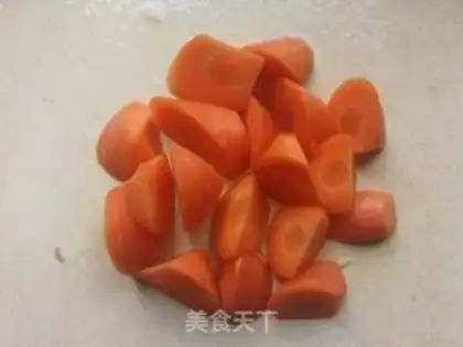 Make Carrot Mountain medicine for chicken legs step 12