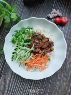 Make Potato beef noodles step 13