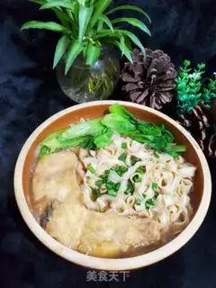 Make Celery beans with fried meat step 2