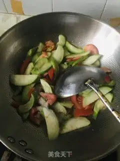 Make Smelt fried tomatoes step 6