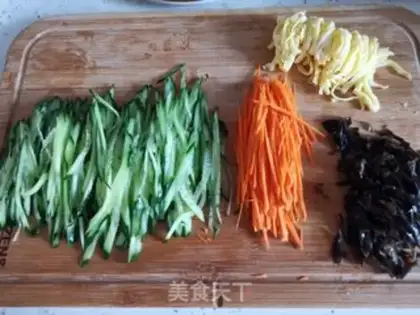 Make Five-colour crystal pimple step 2