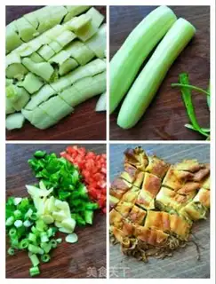 Make A tofu cucumber step 1