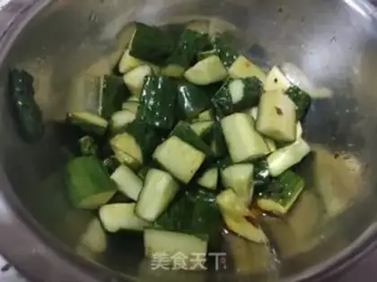 Make Hot cucumber step 4
