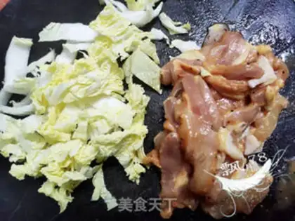 Make Black pepper chicken chops step 1