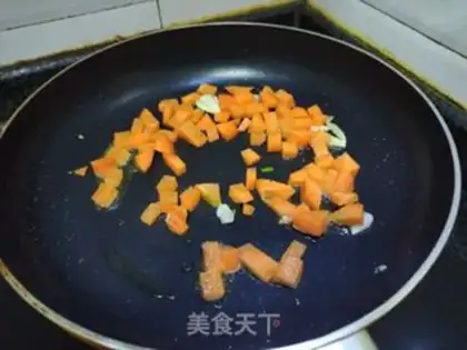 Make radish rice step 3