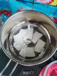 Make Pine omelet tofu step 2