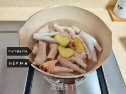 Make Net lemon chicken claw step 1