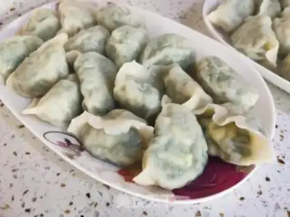 Make Shrimp egg dumplings step 14