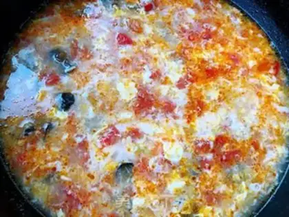 Make Tomato egg chops step 8