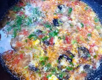 Make Tomato egg chops step 9