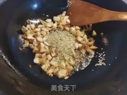 Make Shrimp, the horn of the diamond step 5