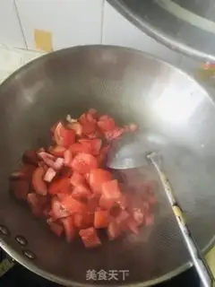 Make Tomato fried eggs step 6