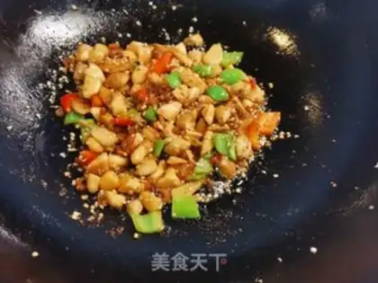Make Shrimp, the horn of the diamond step 6