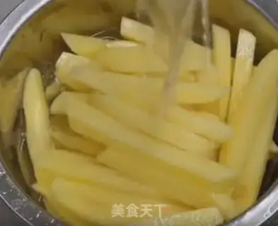 Make Secret fries step 0