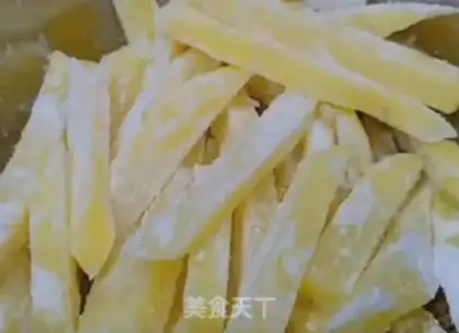 Make Secret fries step 2