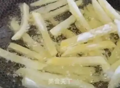 Make Secret fries step 3