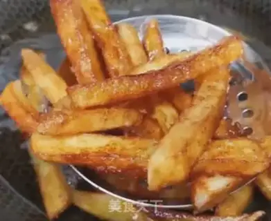 Make Secret fries step 4