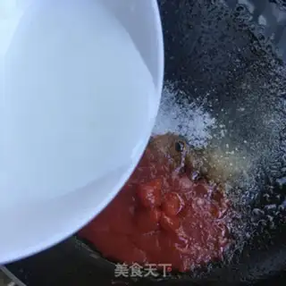 Make Tomato sauce and shrimp step 8