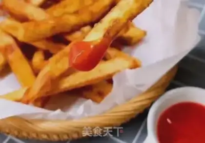 Make Secret fries step 5