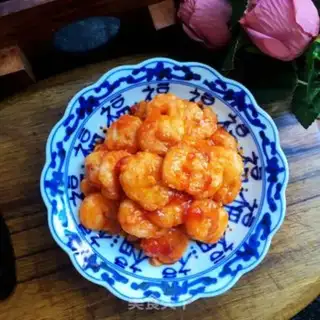 Make Tomato sauce and shrimp step 12