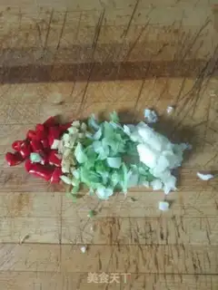 Make Celery fried dry step 3
