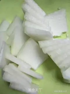 Make Clear the winter melon step 0