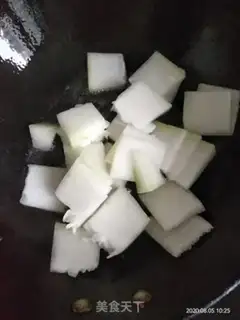 Make Clear the winter melon step 1