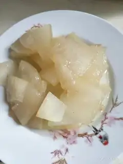 Make Clear the winter melon step 6