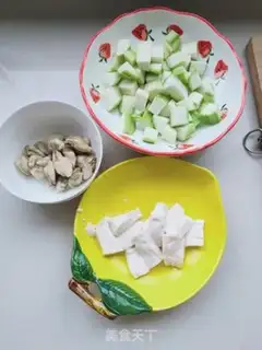 Make The smelt storks burn tofu step 0