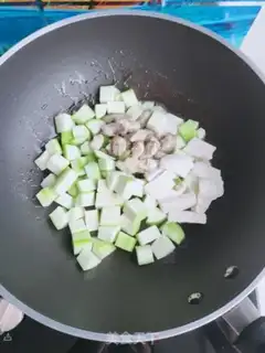 Make The smelt storks burn tofu step 4