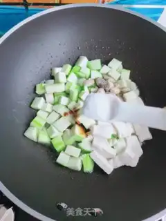Make The smelt storks burn tofu step 6