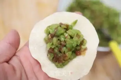 Make Pork greasy dumplings step 12