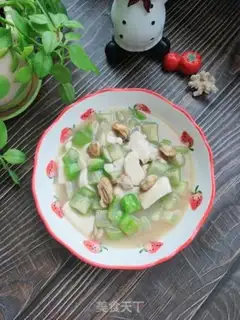 Make The smelt storks burn tofu step 10