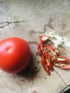 Make Smelt fried tomatoes step 1