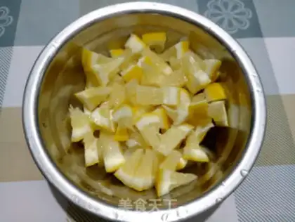 Make Honey Lemon Ice step 1