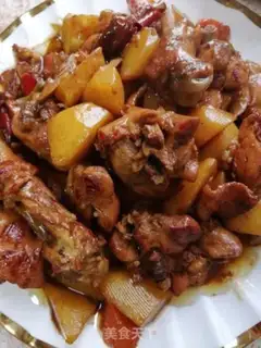 Make Carrot potatoes for chicken legs step 10