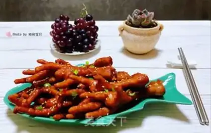 Make Tiger chicken claws step 12