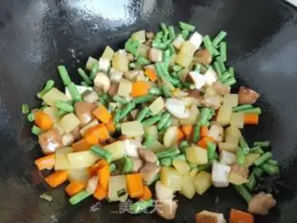Make The halogen of mushroom meat step 11
