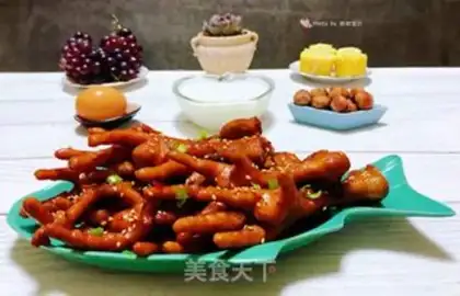 Make Tiger chicken claws step 14