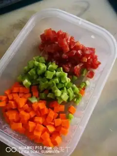 Make Pineapple rice step 4