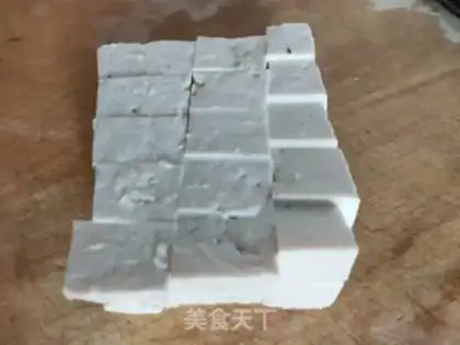 Make Cream eggs, tofu step 1