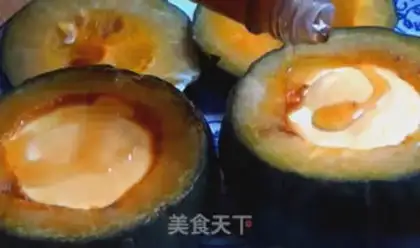 Make Pumpkin eggs step 5