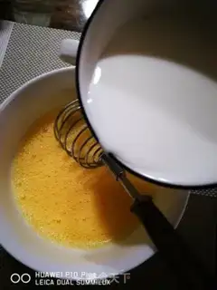 Make Corn brands and milk steamed eggs step 10