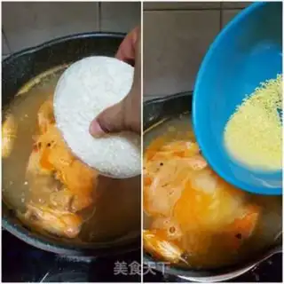 Make Crab congee step 2