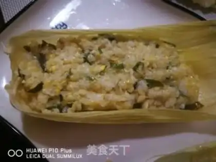 Make Corn brands and milk steamed eggs step 17