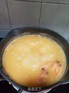 Make Crab congee step 4