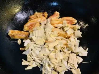 Make Pyramid chicken wings dried up step 4