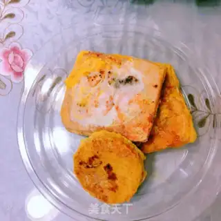 Make Shrimp eggplant toast step 13