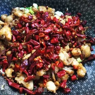 Make Spicy chicken step 12