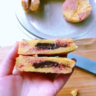 Make Shrimp eggplant toast step 15